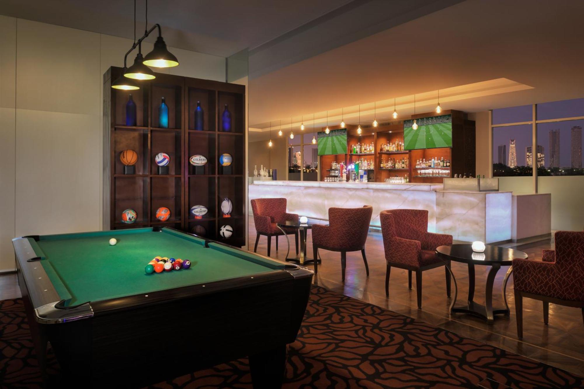 Grand Hyatt Doha Hotel & Villas Eksteriør bilde The Sports Bar